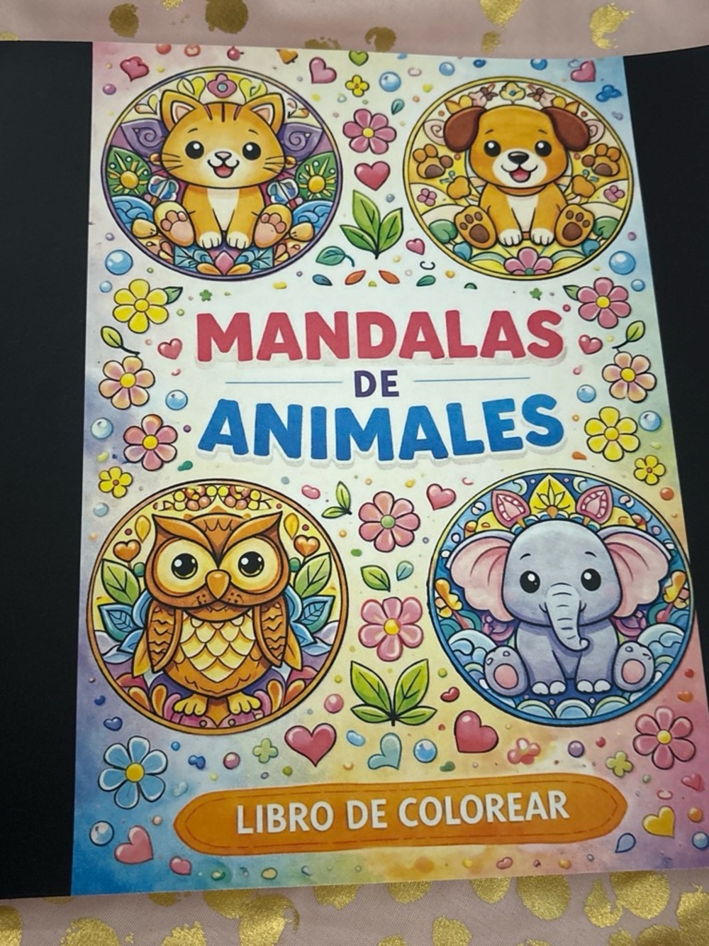 Mandalas de Animales - Libro de Colorear (Multicolor)